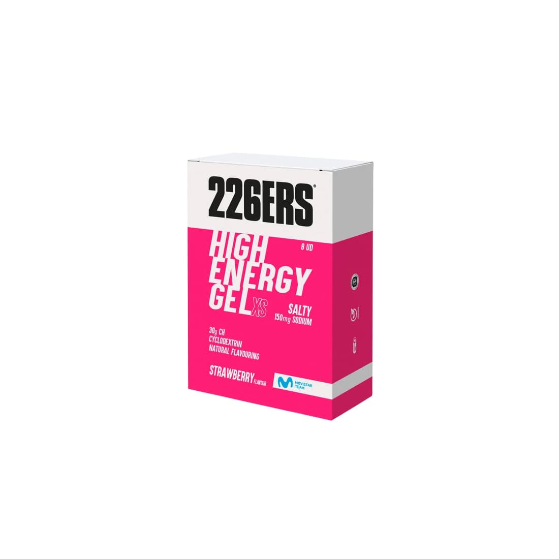 Набор гелей High Energy XS «Соленая клубника», 8 × 45 г, 226ERS
