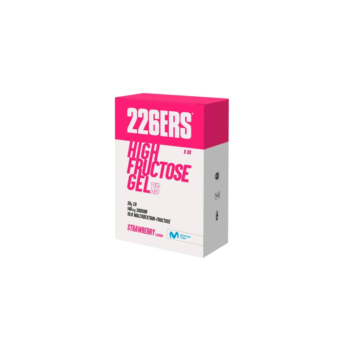 Набор гелей High Fructose XS «Клубника», 8 × 44 г, 226ERS