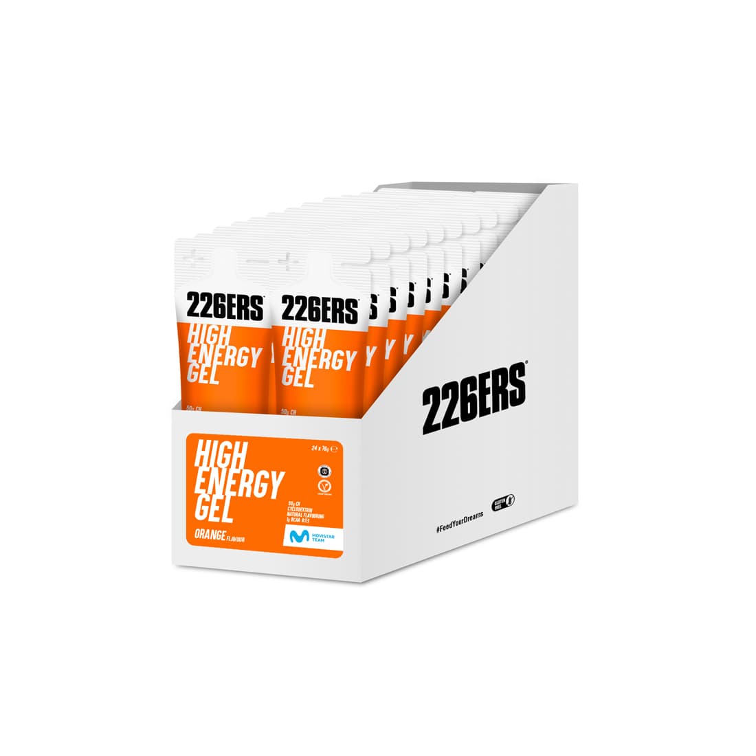Гель High Energy «Апельсин BCAA», 76 г, 226ERS