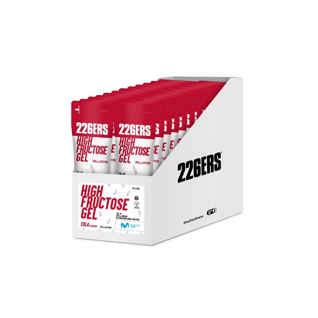 Гель High Fructose «Кола» с кофеином 100 мг, 80 г, 226ERS