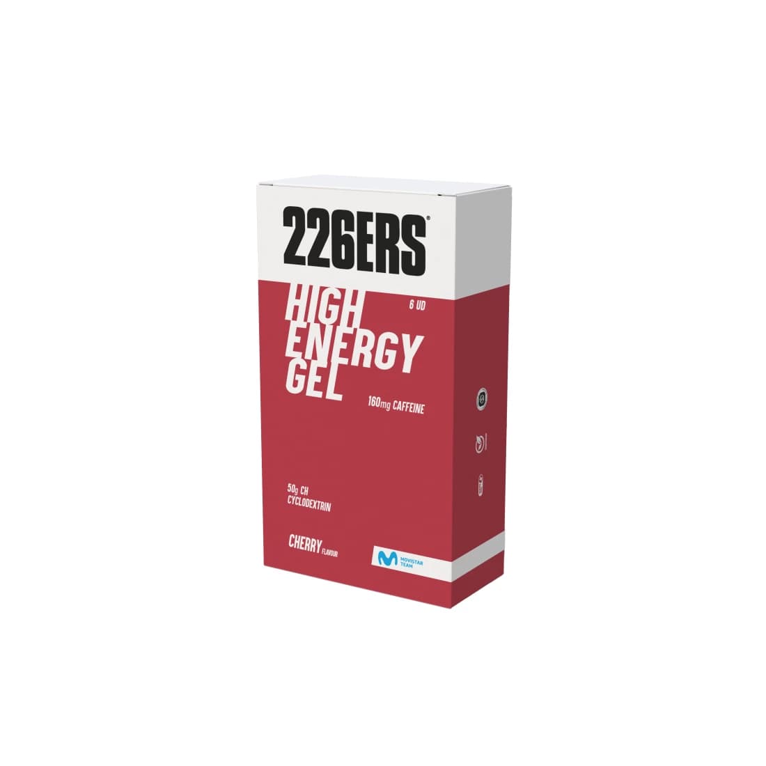 Набор гелей High Energy «Вишня» с кофеином 160 мг, 6 × 76 г, 226ERS
