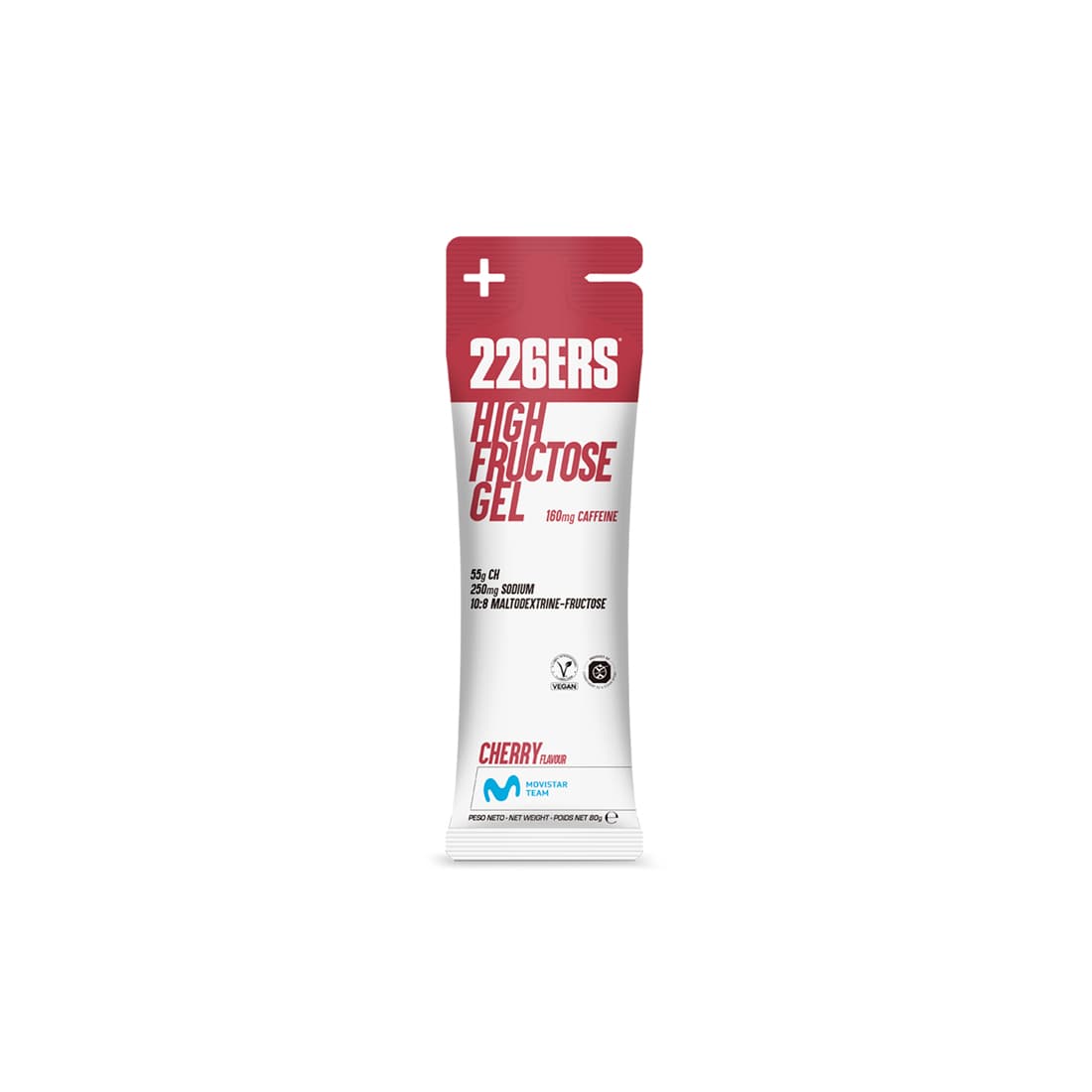 Гель High Fructose «Вишня» с кофеином 160 мг, 80 г, 226ERS