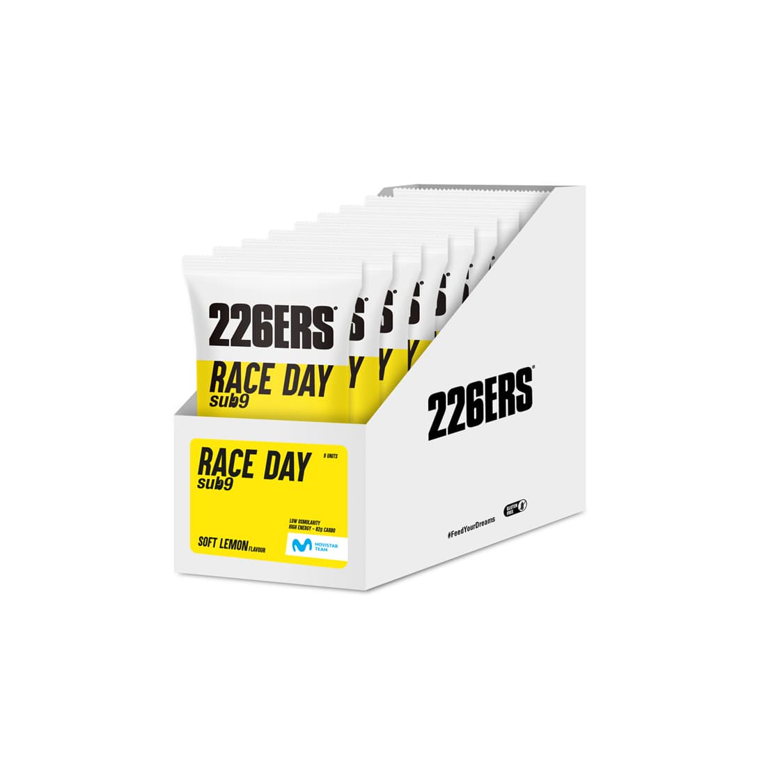 Энергетический напиток SUB9 Race Day «Лимон», 87 г, 226ERS
